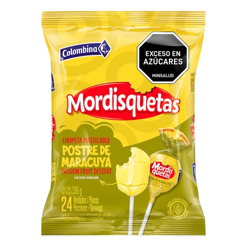Mordisqueta Maracuyá x 24 unds